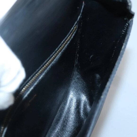 LOUIS VUITTON Epi Saint Cloud GM Shoulder Bag Black Noir M52192 LV Auth 136415 - Picture 12 of 16